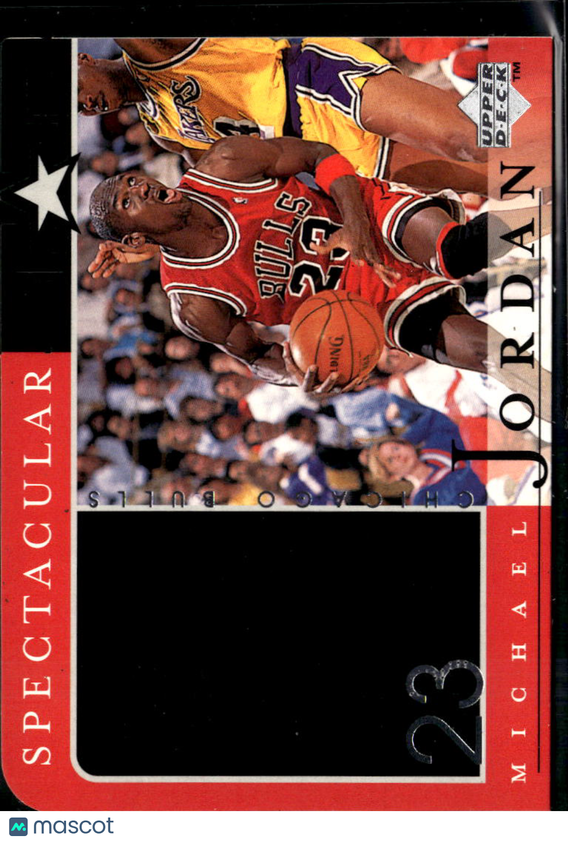 Michael Jordan 1998 Upper Deck Spectacular Star #25 Chicago Bulls