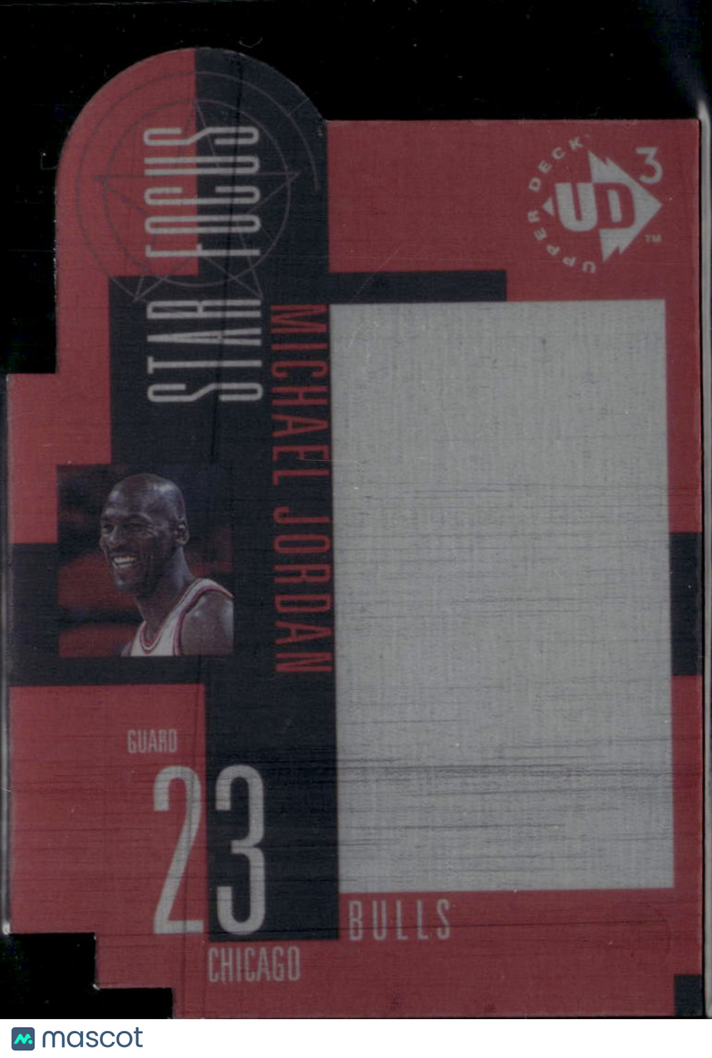 Michael Jordan 1997 Upper Deck UD3 Star Focus Chicago Bulls