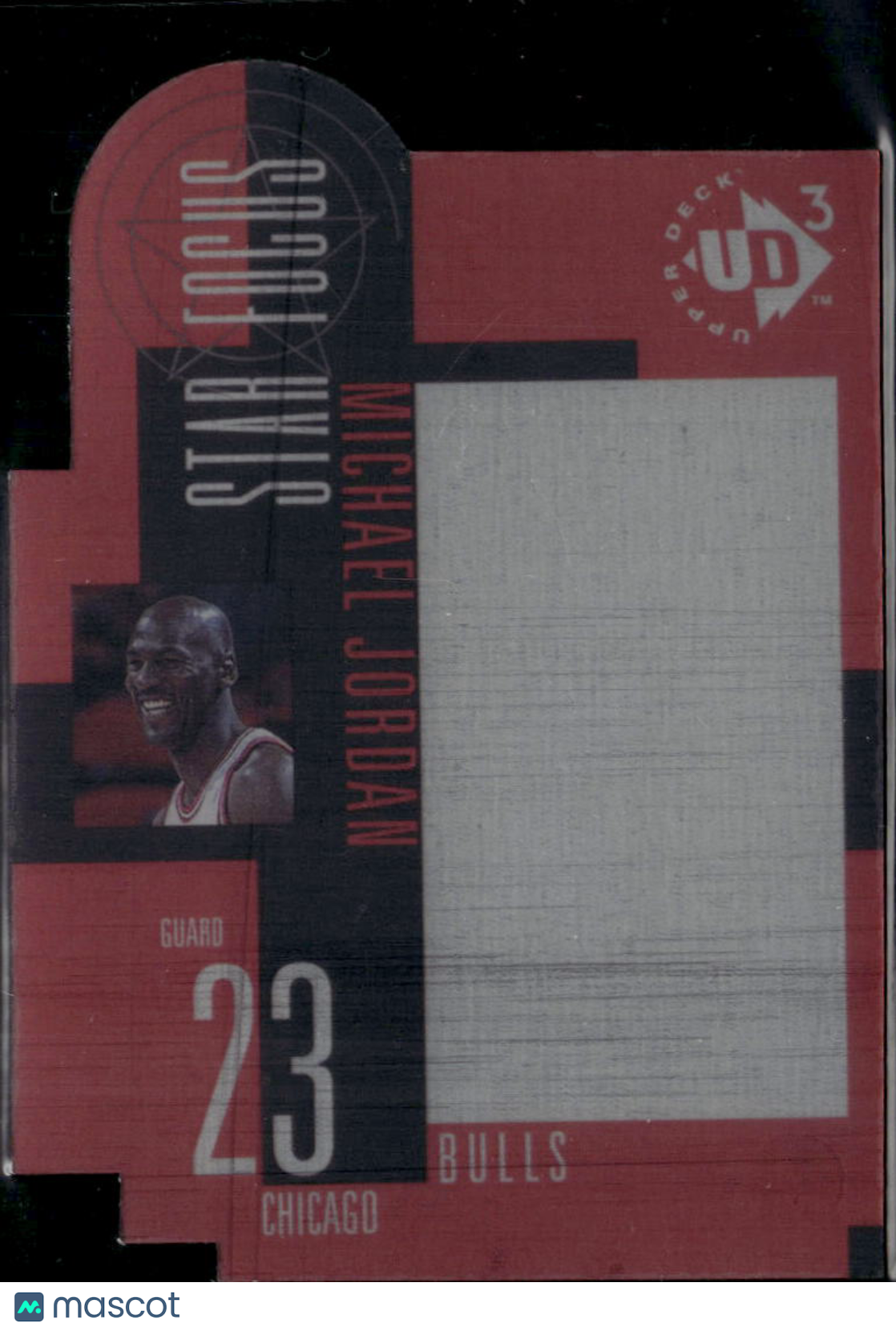 Michael Jordan 1997 Upper Deck UD3 Star Focus Chicago Bulls