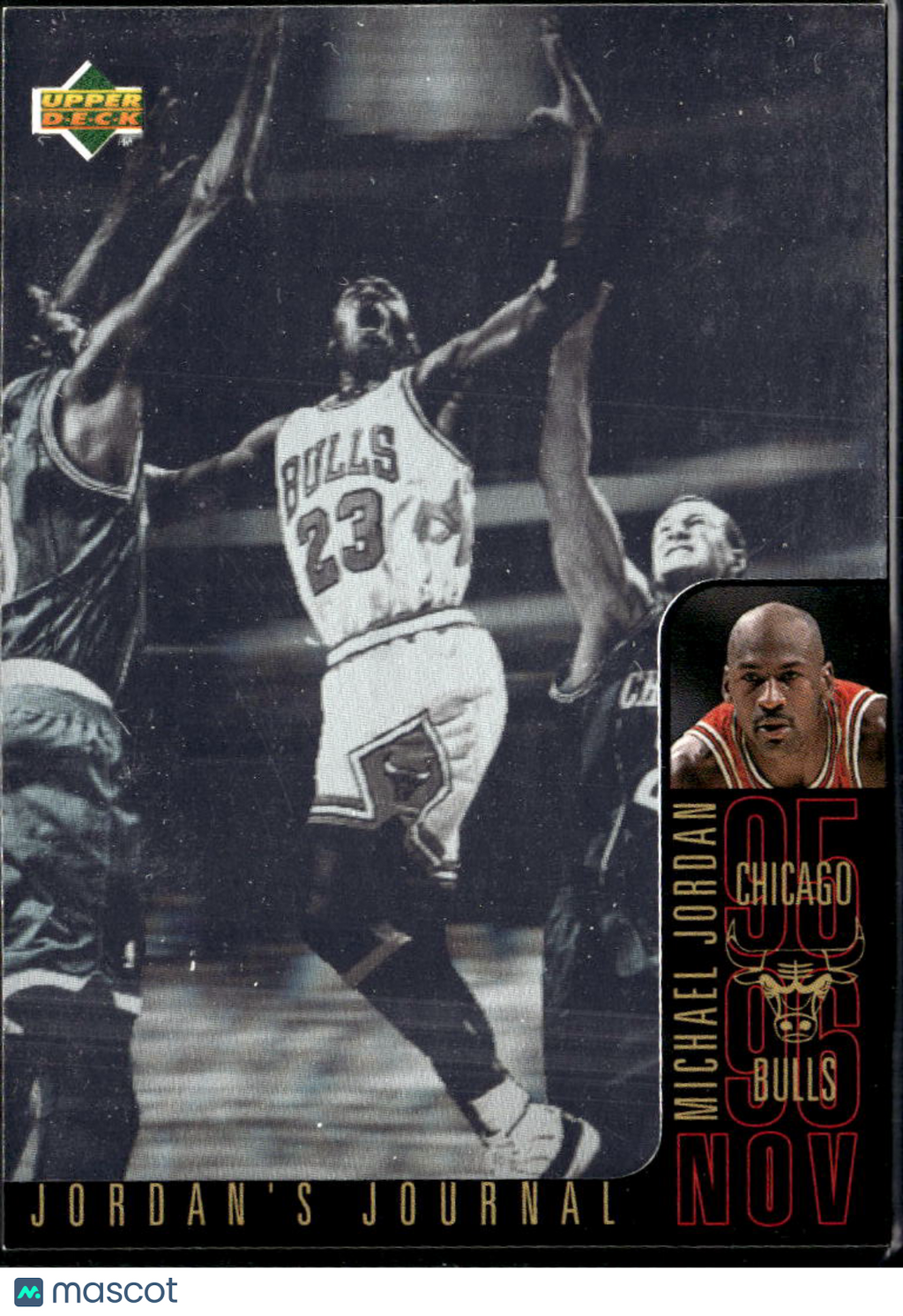 Michael Jordan 1996 Upper Deck Jordan's Journal  #J1 Chicago Bulls