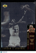 Michael Jordan 1996 Upper Deck Jordan's Journal  #J2 Chicago Bulls