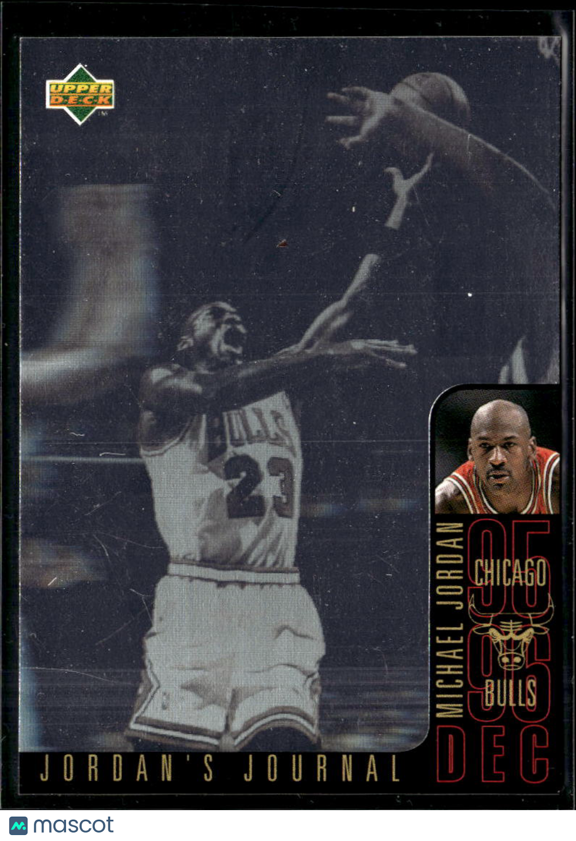 Michael Jordan 1996 Upper Deck Jordan's Journal  #J2 Chicago Bulls
