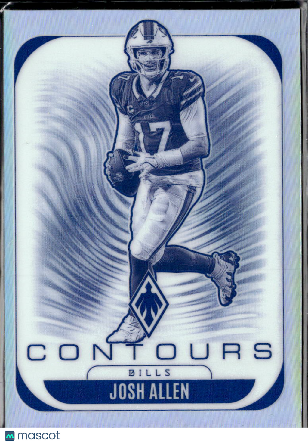 Josh Allen 2025 Phoenix Contours Silver Buffalo Bills
