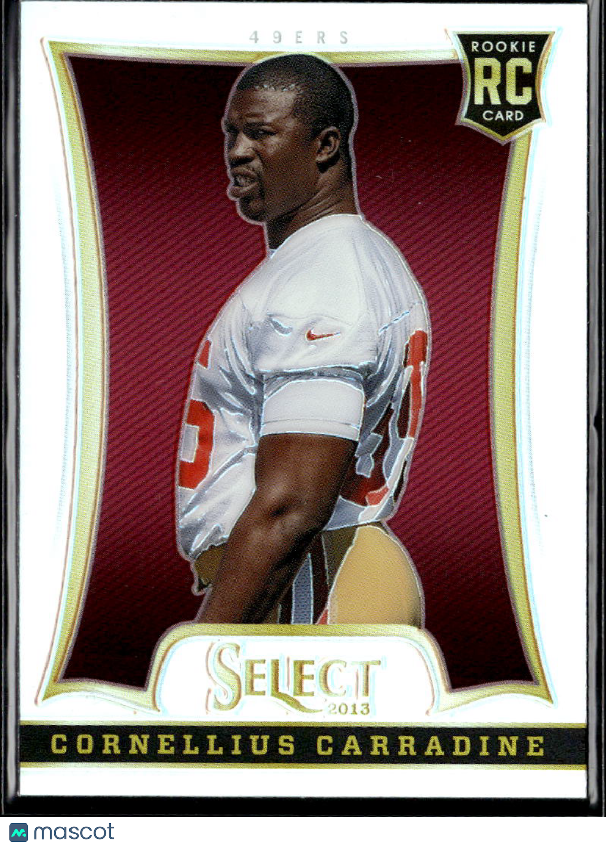 Cornellius Carradine 2013 Select Silver Prizm Rookie RC San Francisco 49ers