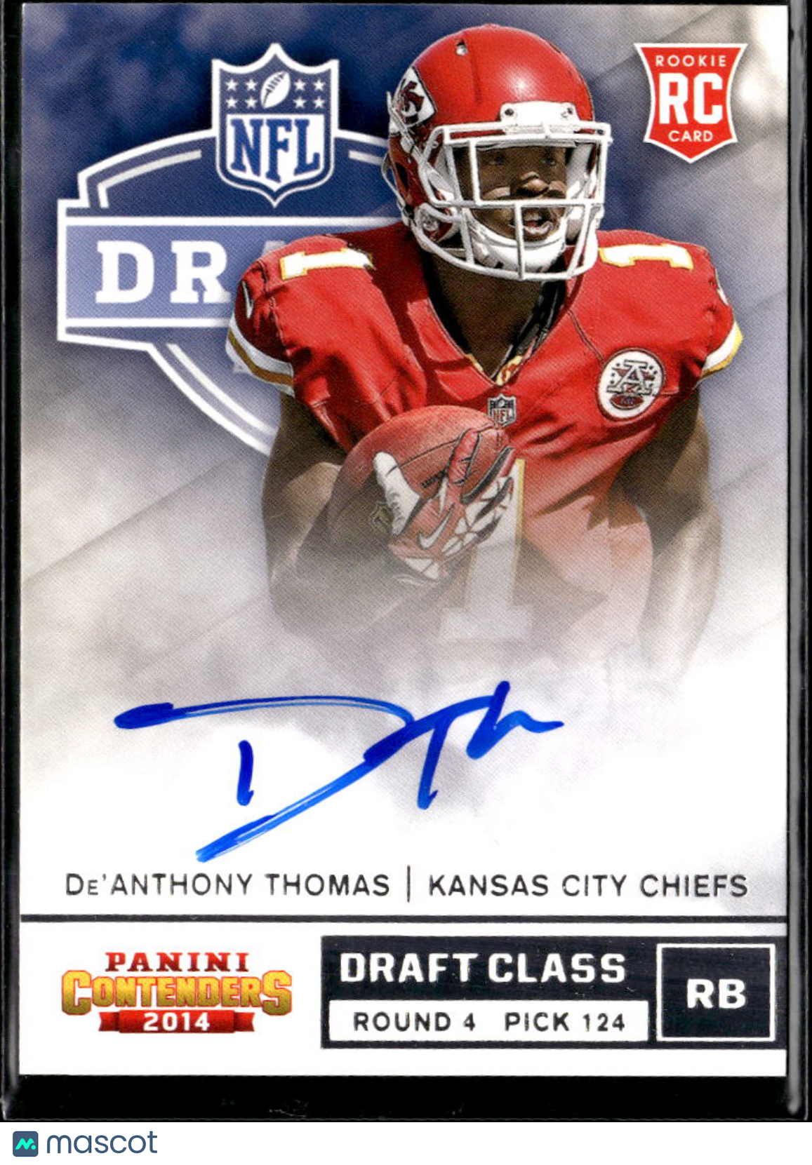 De'Anthony Thomas 2014 Contenders Auto Autograph Kansas City Chiefs