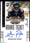 Senorise Perry 2014 Contenders Auto Autograph RC Chicago Bears