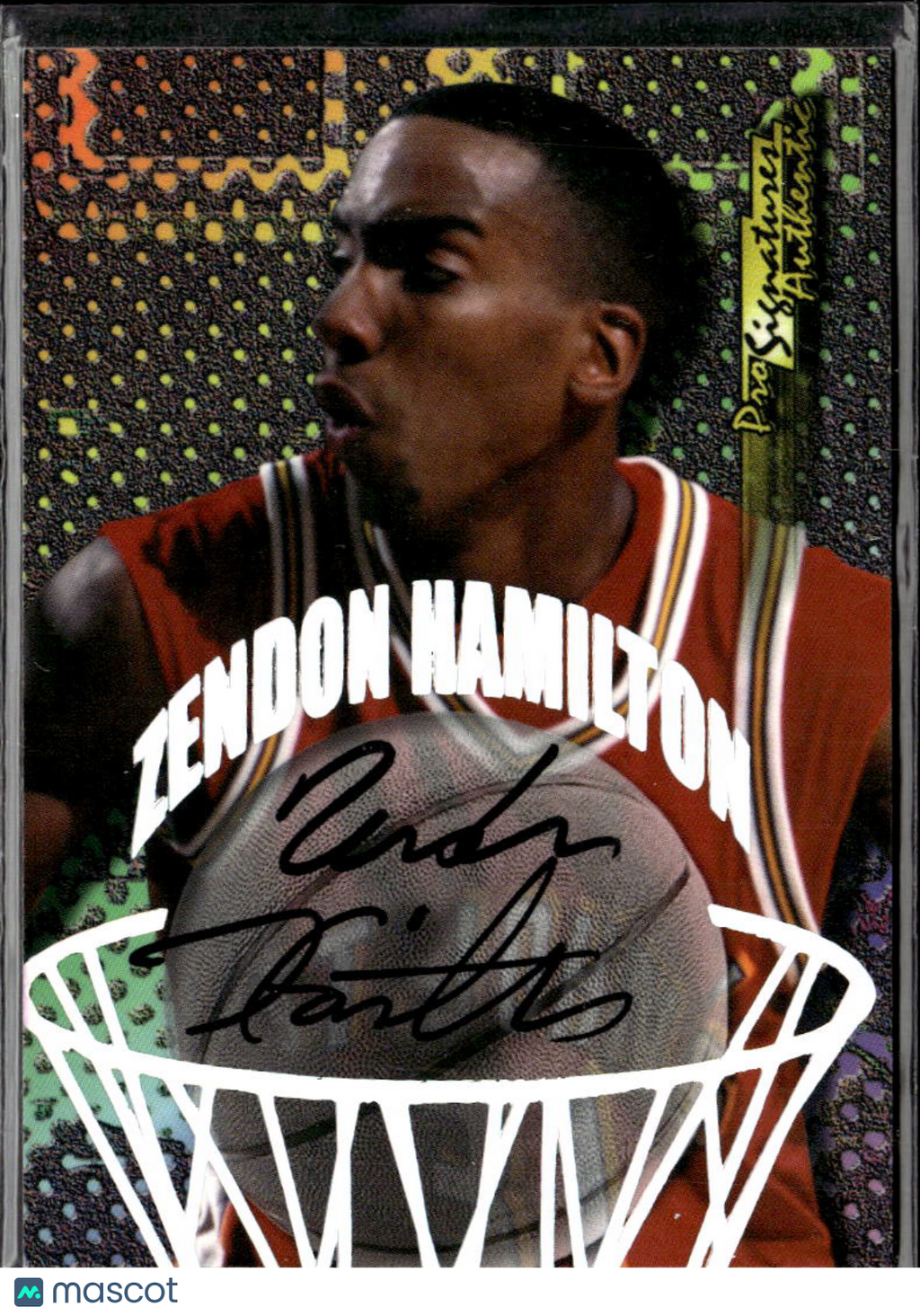 Zendon Hamilton 1998 Collector's Edge Signatures Auto Autograph St. John's