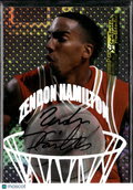 Zendon Hamilton 1998 Collector's Edge Signatures Auto Autograph St. John's