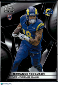 Terrance Ferguson 2025 Topps Chrome Black Rookie RC Los Angeles Rams