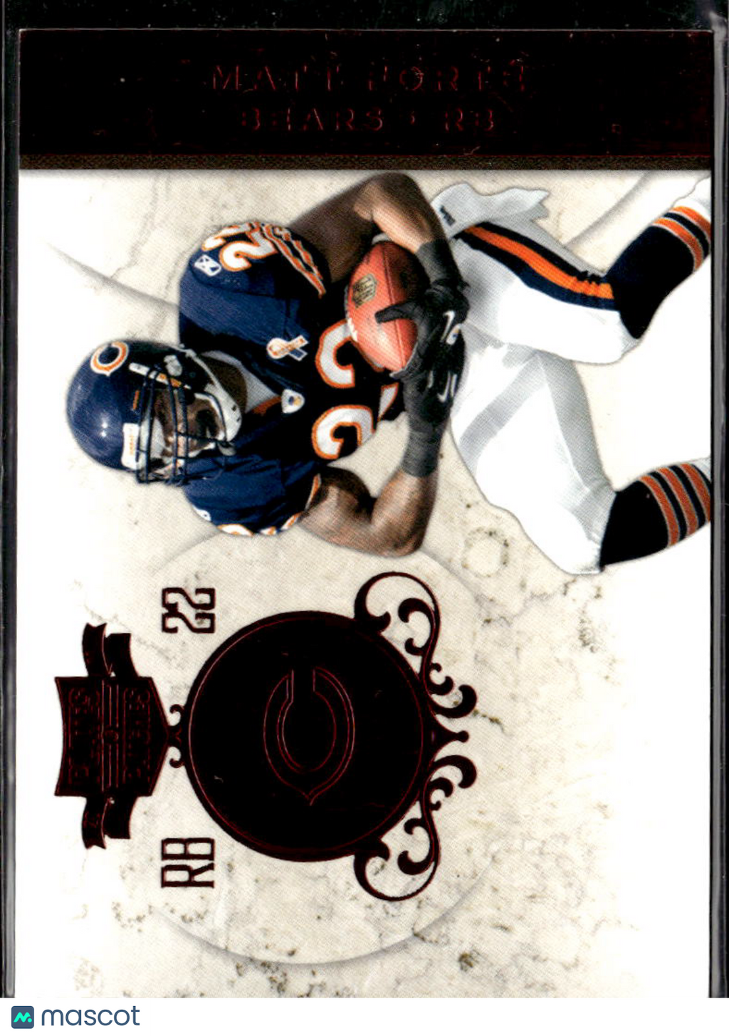 Matt Forte 2011 Panini Plates & Patches Red /299 Chicago Bears