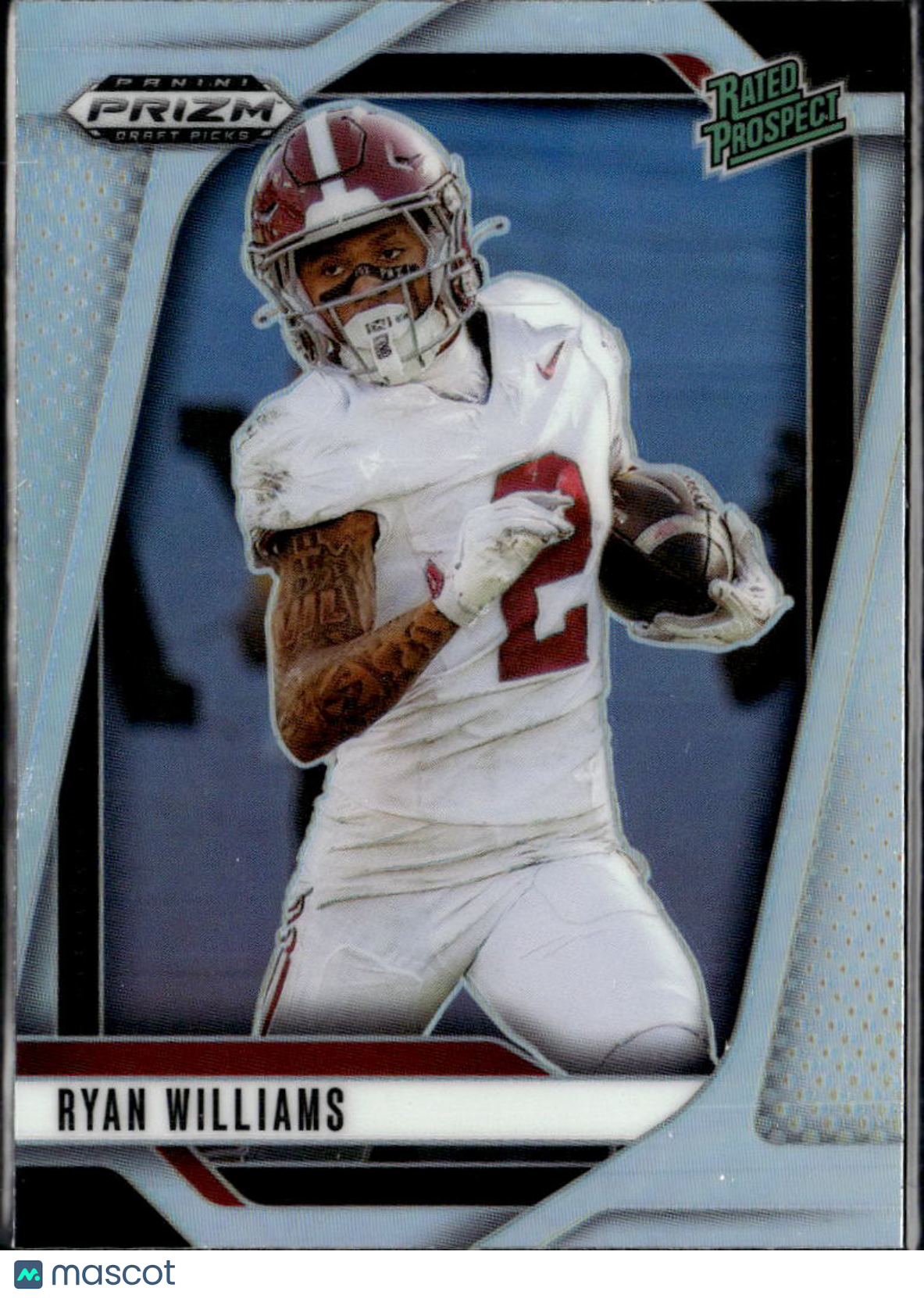 Ryan Williams 2025 Prizm Draft Picks Silver Prizm Rookie RC Alabama Crimson Tide