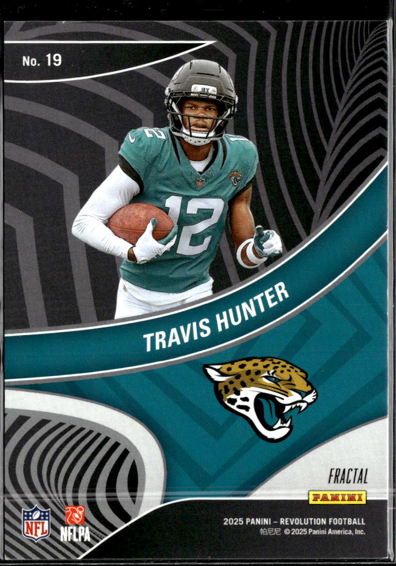 Travis Hunter 2025 Revolution Showstoppers RC Fractal Jacksonville Jaguars
