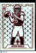 Jayden Daniels 2025 Panini Phoenix Contours RC Washington Commanders