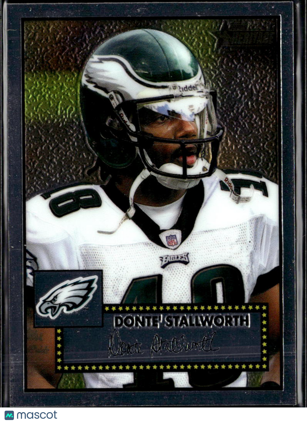 Donte' Stallworth 2006 Topps Heritage Chrome '52 /1952 Philadelphia Eagles