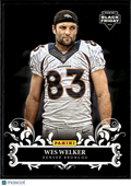 Wes Welker 2013 Panini Black Friday #12 Denver Broncos