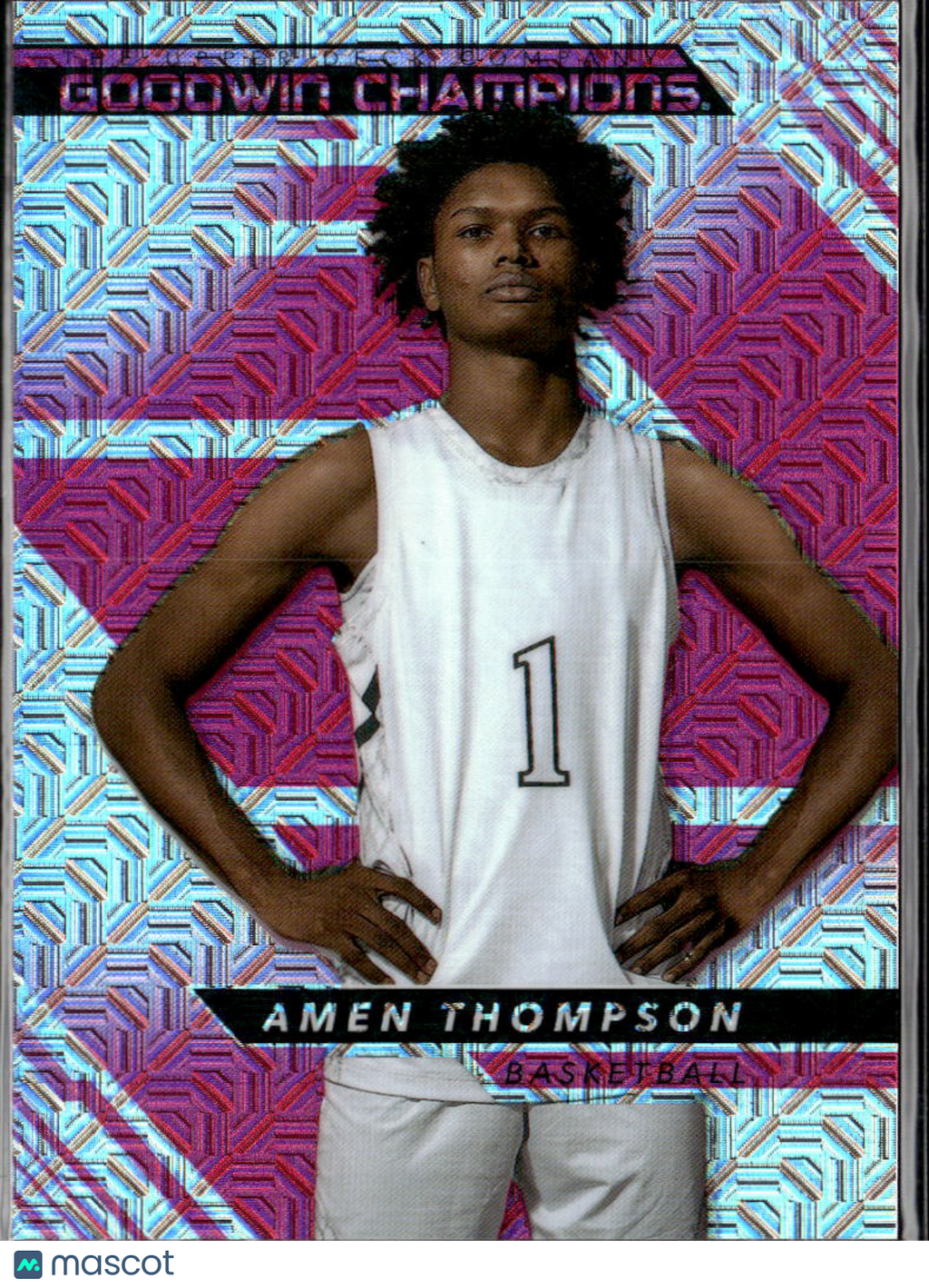 Amen Thompson 2022 Upper Deck Goodwin Champions Pink Rockets /299