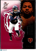Rome Odunze 2025 Topps Signature Class Pink 239/250 Chicago Bears
