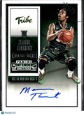 Marcus Thornton 2015 Contenders Draft Auto Autograph RC William & Mary Tribe