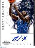 Bernard James 2012 Panini Contenders Auto Autograph Dallas Mavericks