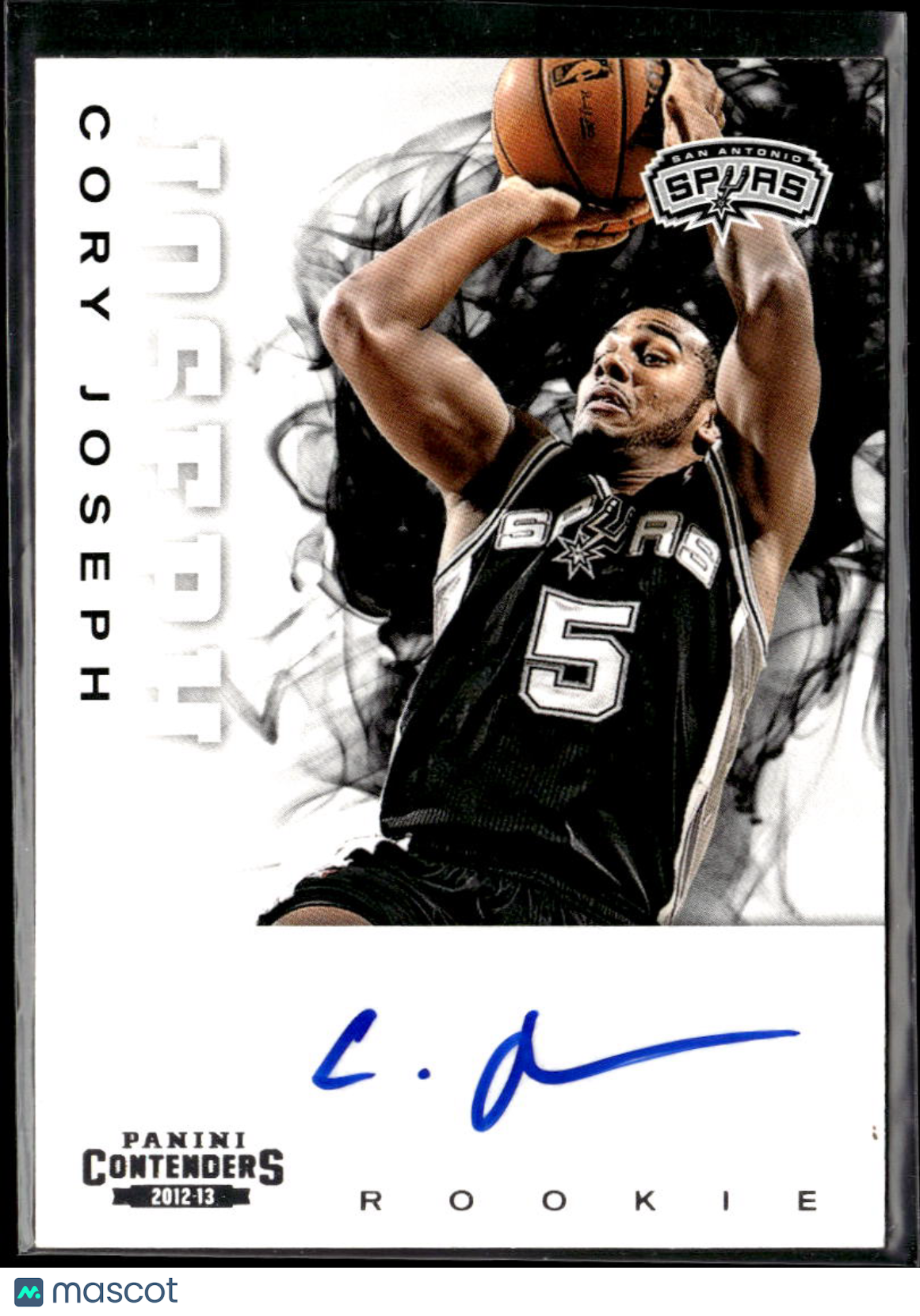 Cory Joseph 2012 Panini Contenders Auto Autograph  San Antonio Spurs