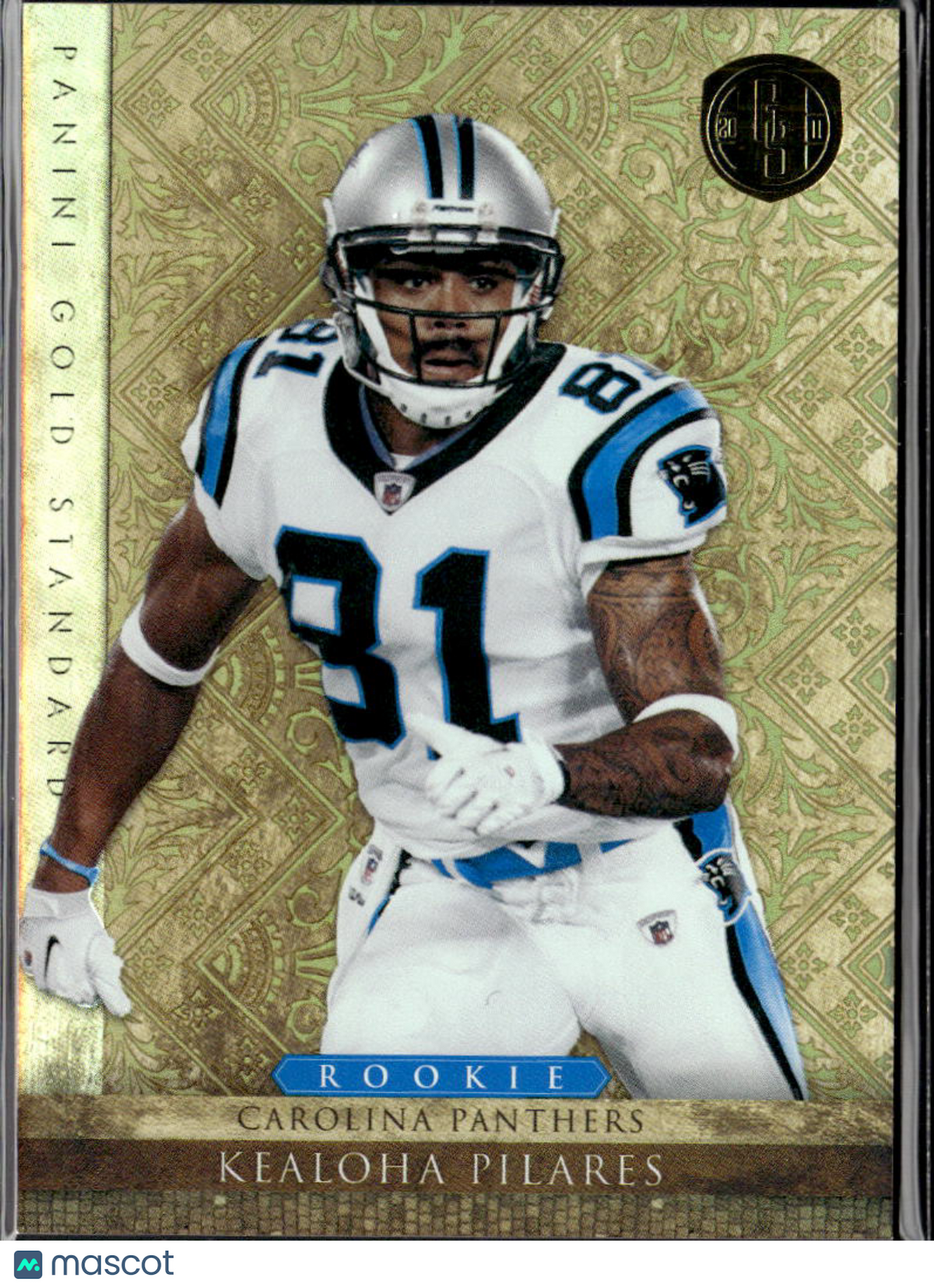 Kealoha Pilares 2011 Gold Standard Rookie RC /299 Carolina Panthers