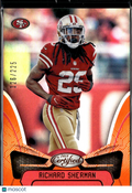 Richard Sherman 2018 Certified Orange /225 San Francisco 49ers