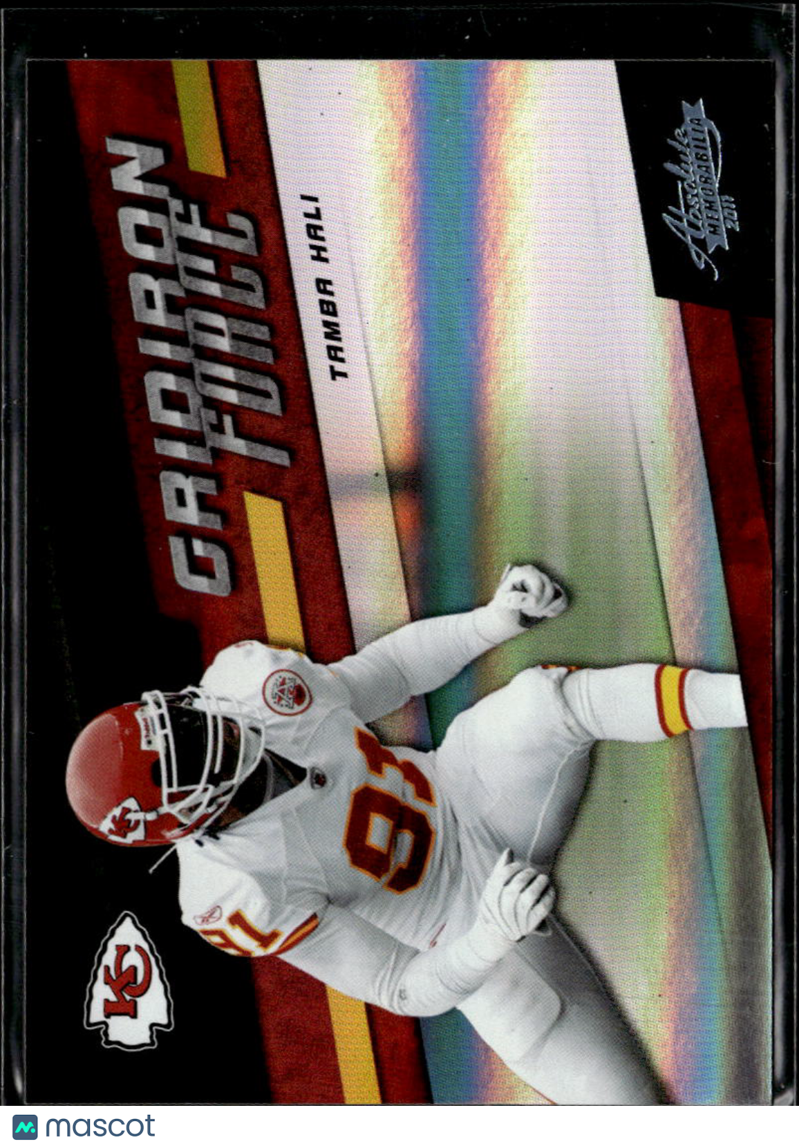 Tamba Hali 2011 Absolute Memorabilia Gridiron Force /100 Kansas City Chiefs