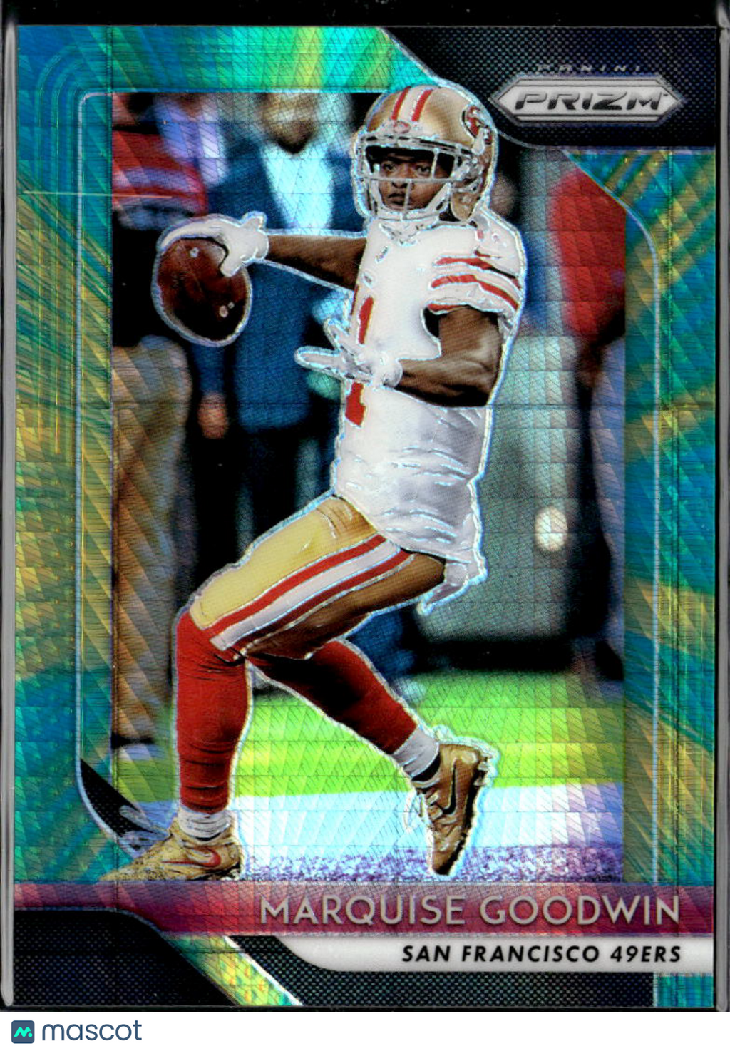 Marquise Goodwin 2018 Prizm Hyper /275 San Francisco 49ers