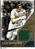 Tyler Soderstrom 2026 Topps Jersey Patch Oakland Athletics