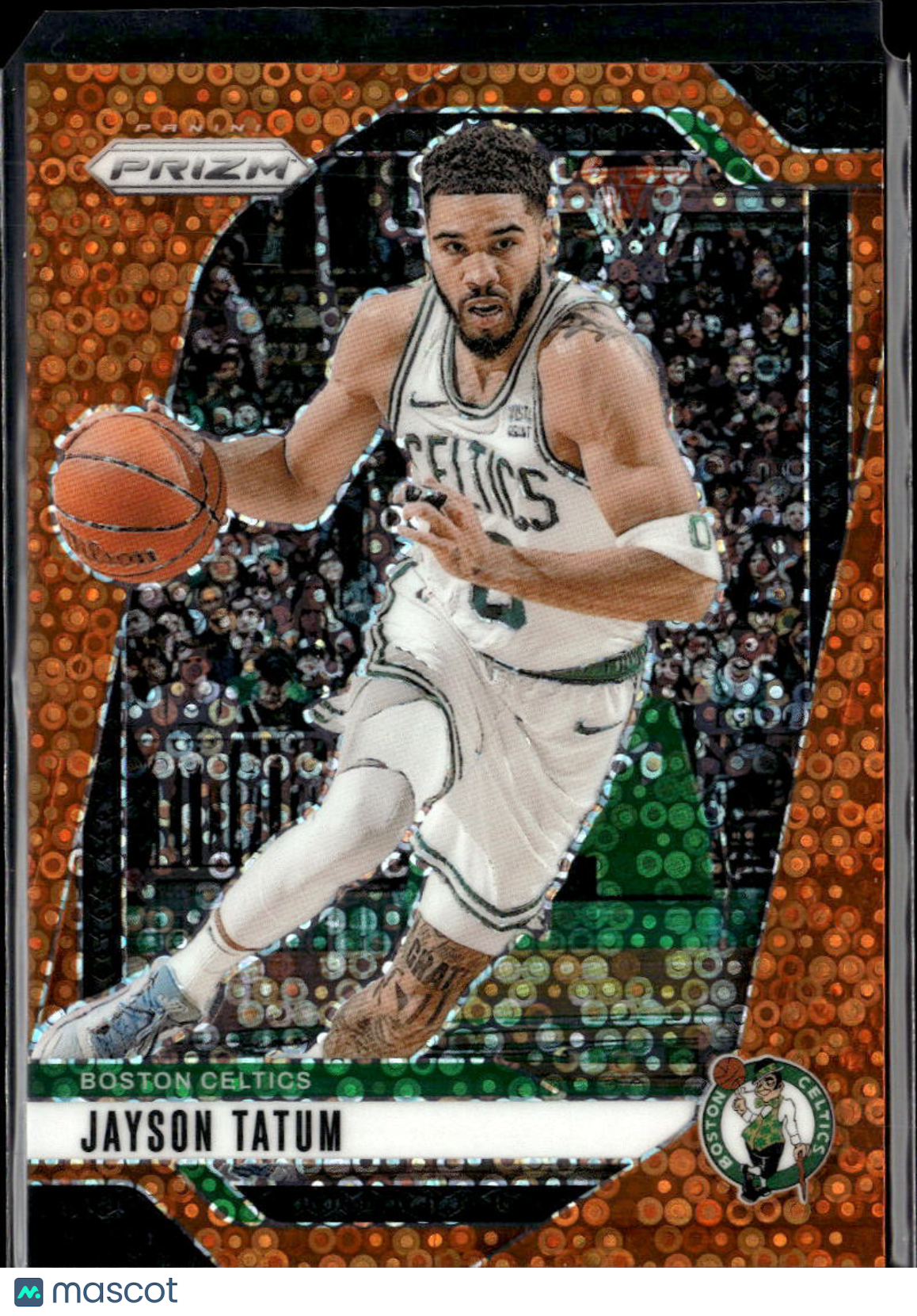 Jayson Tatum 2024-25 Prizm Orange Disco 15/125 Boston Celtics
