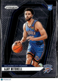 Ajay Mitchell 2024 Panini Prizm Rookie RC Oklahoma City Thunder