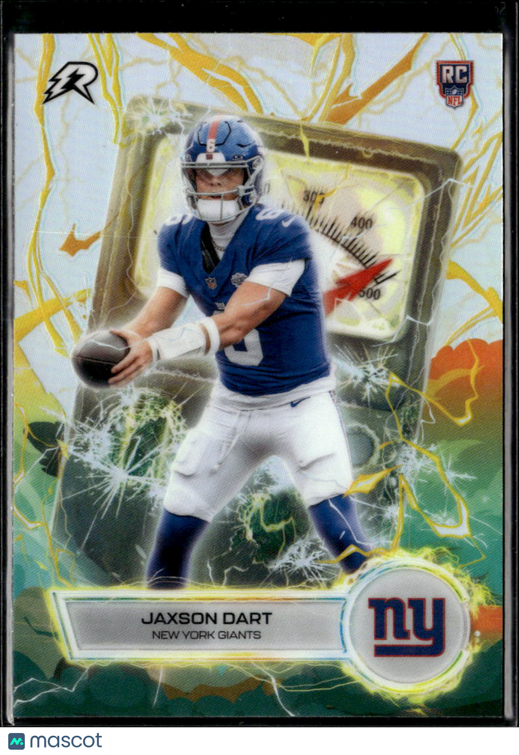 Jaxson Dart 2026 Topps Resurgence Refractor Rookie RC New York Giants