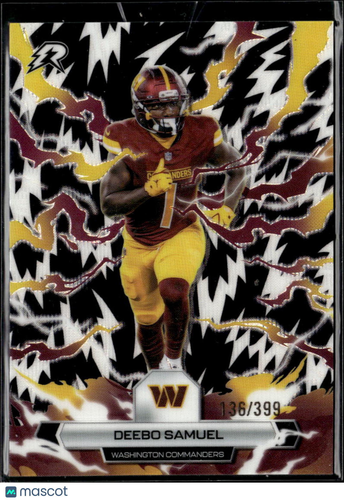Deebo Samuel 2026 Topps Resurgence Black /399 Washington Commanders