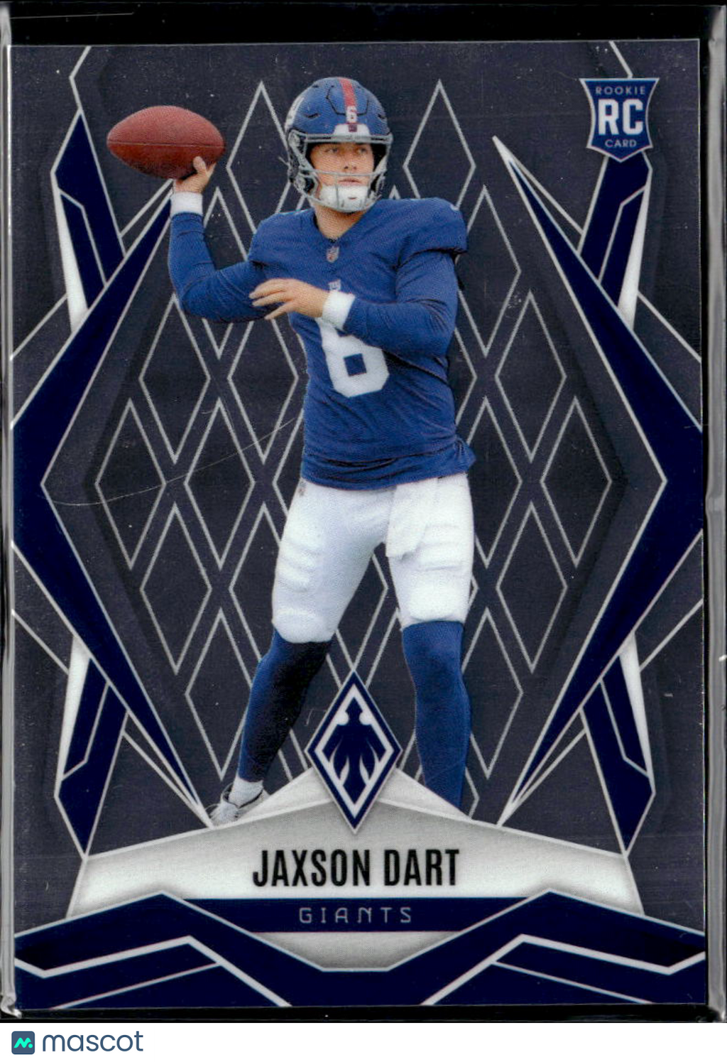 Jaxson Dart 2025 Phoenix Rookie RC New York Giants
