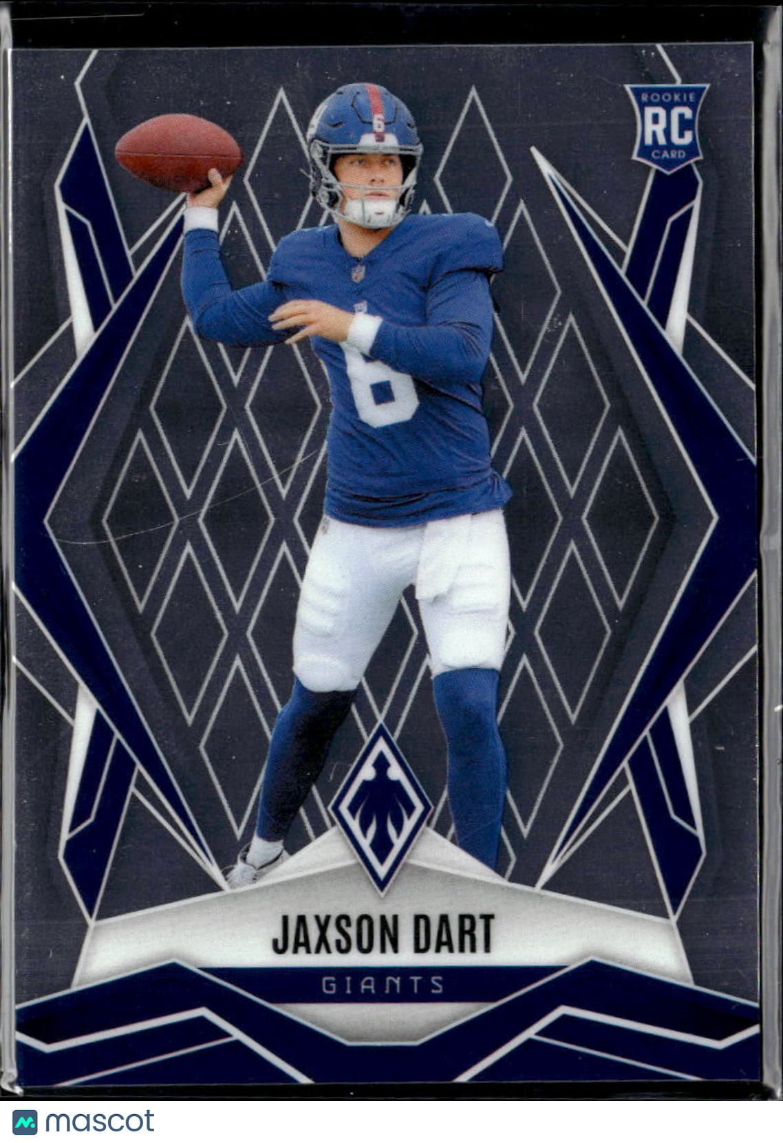 Jaxson Dart 2025 Phoenix Rookie RC New York Giants