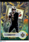 Tyler Shough 2026 Topps Resurgence Voltanic RC New Orleans Saints