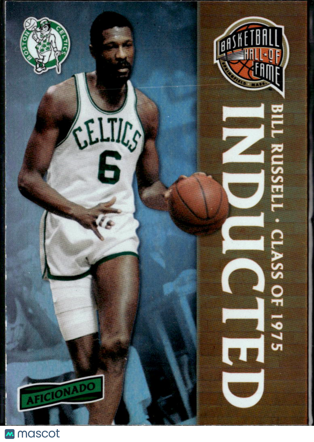 Bill Russell 2017 Panini Aficionado Inducted Boston Celtics