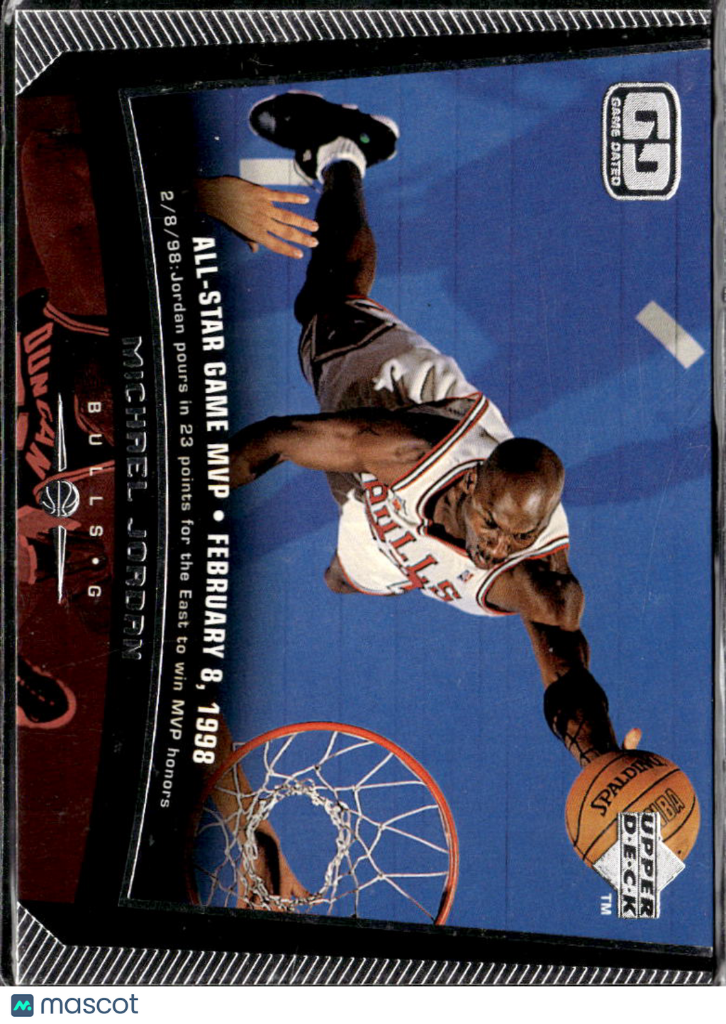 Michael Jordan 1998 Upper Deck #23 Chicago Bulls