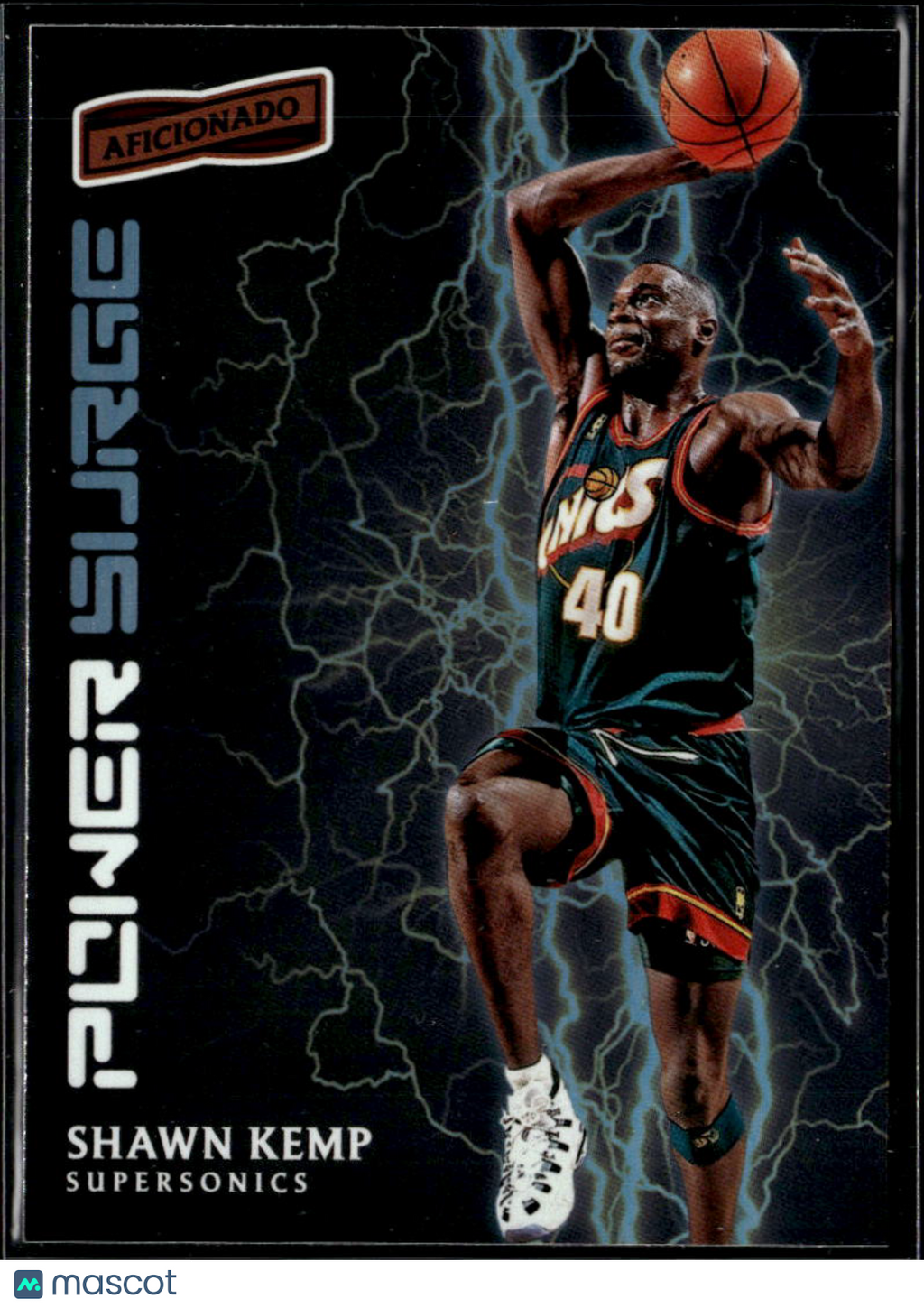 Shawn Kemp 2016-17 Panini Aficionado Power Surge Seattle SuperSonics