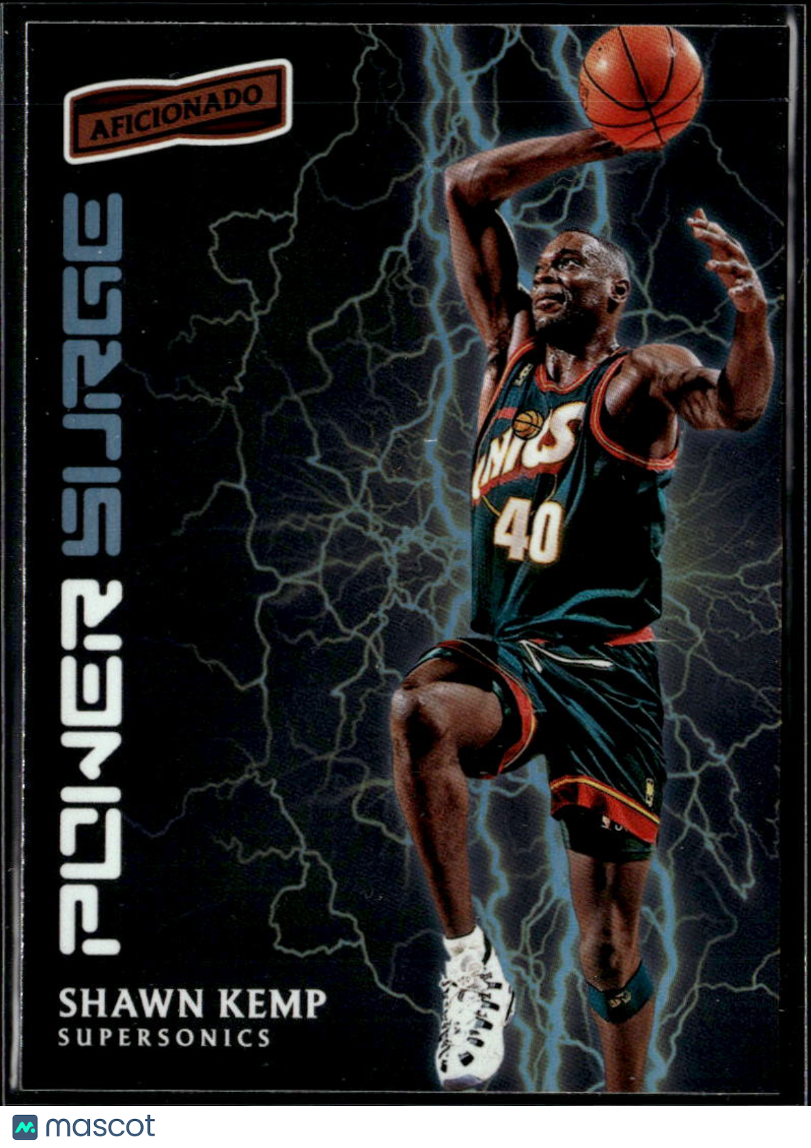 Shawn Kemp 2016-17 Panini Aficionado Power Surge Seattle SuperSonics