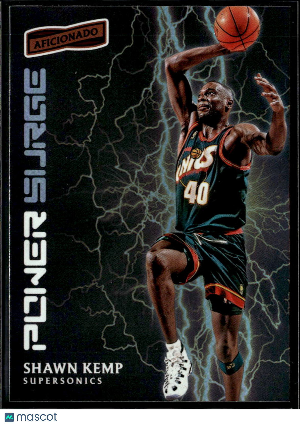 Shawn Kemp 2016-17 Panini Aficionado Power Surge Seattle SuperSonics