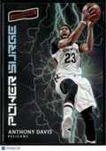 Anthony Davis 2016-17 Panini Aficionado Power Surge New Orleans Pelicans