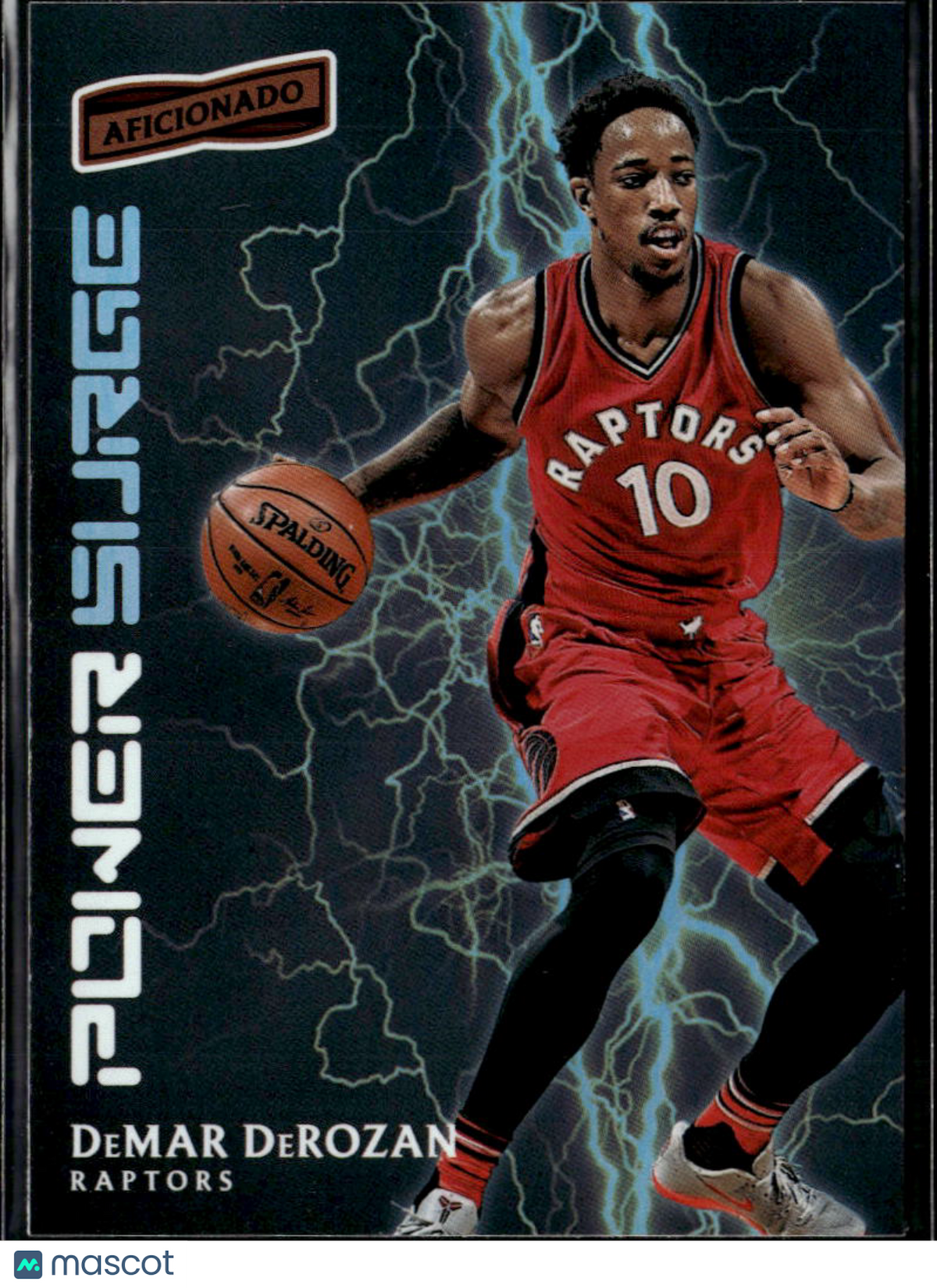 DeMar DeRozan 2016-17 Panini Aficionado Power Surge Toronto Raptors