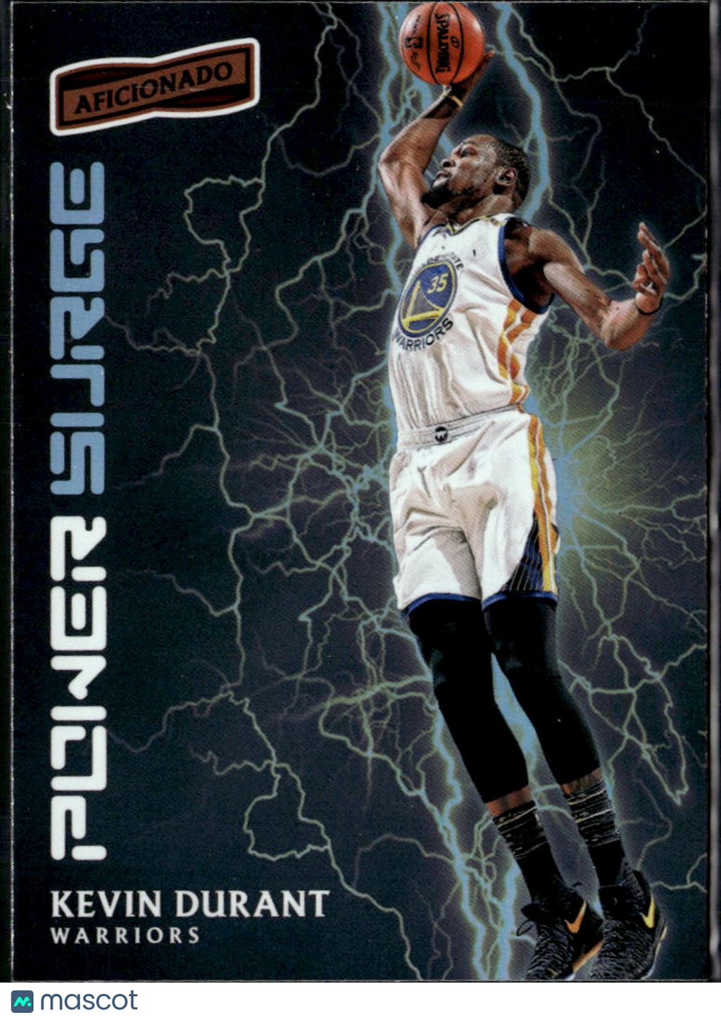 Kevin Durant 2016-17 Panini Aficionado Power Surge Golden State Warriors