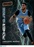 Emmanuel Mudiay 2016-17 Panini Aficionado Power Surge Denver Nuggets