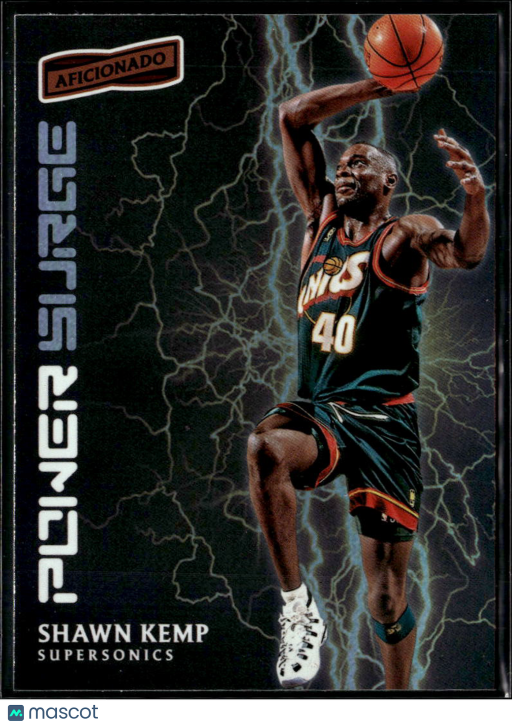 Shawn Kemp 2016-17 Panini Aficionado Power Surge Seattle SuperSonics