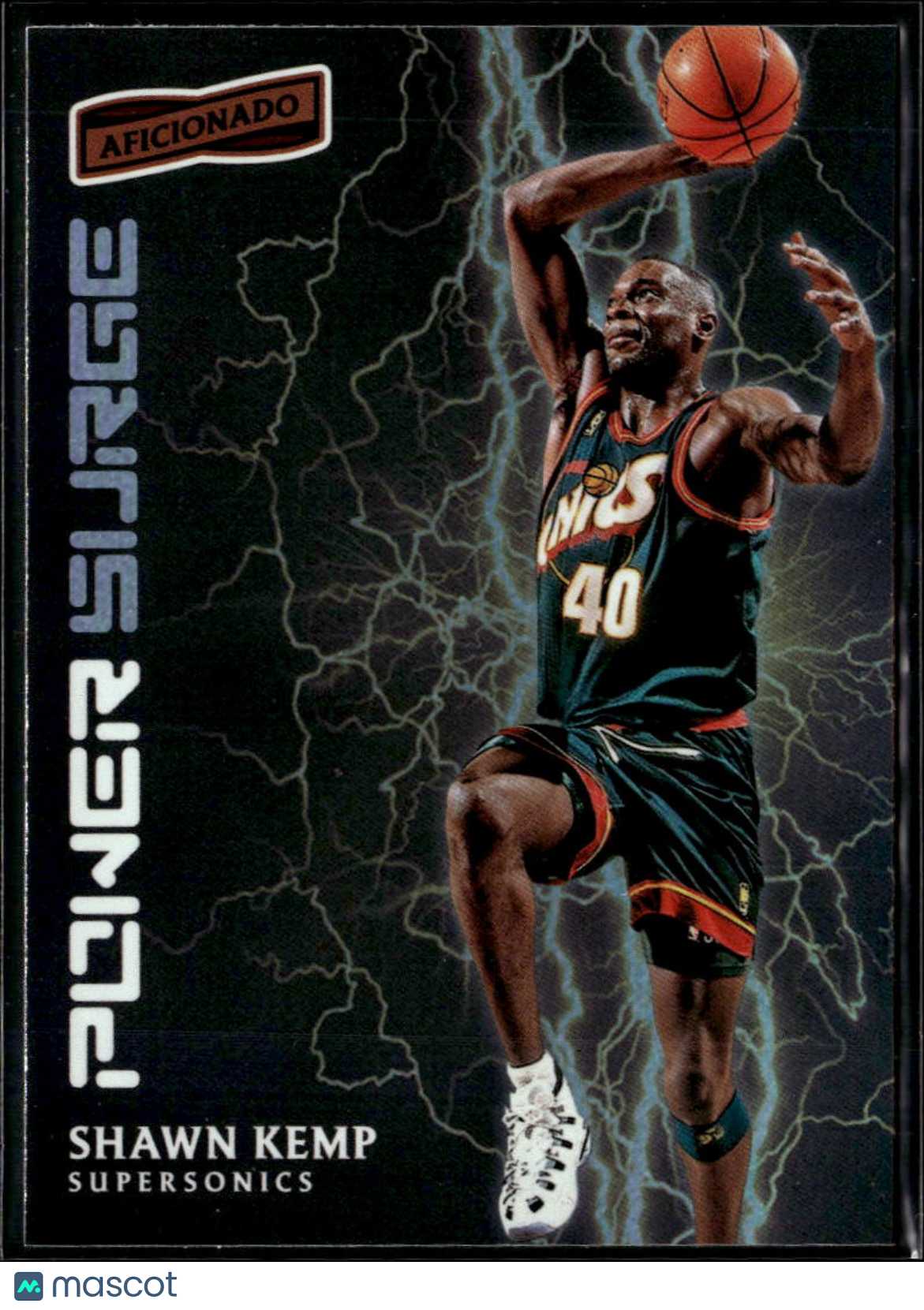 Shawn Kemp 2016-17 Panini Aficionado Power Surge Seattle SuperSonics