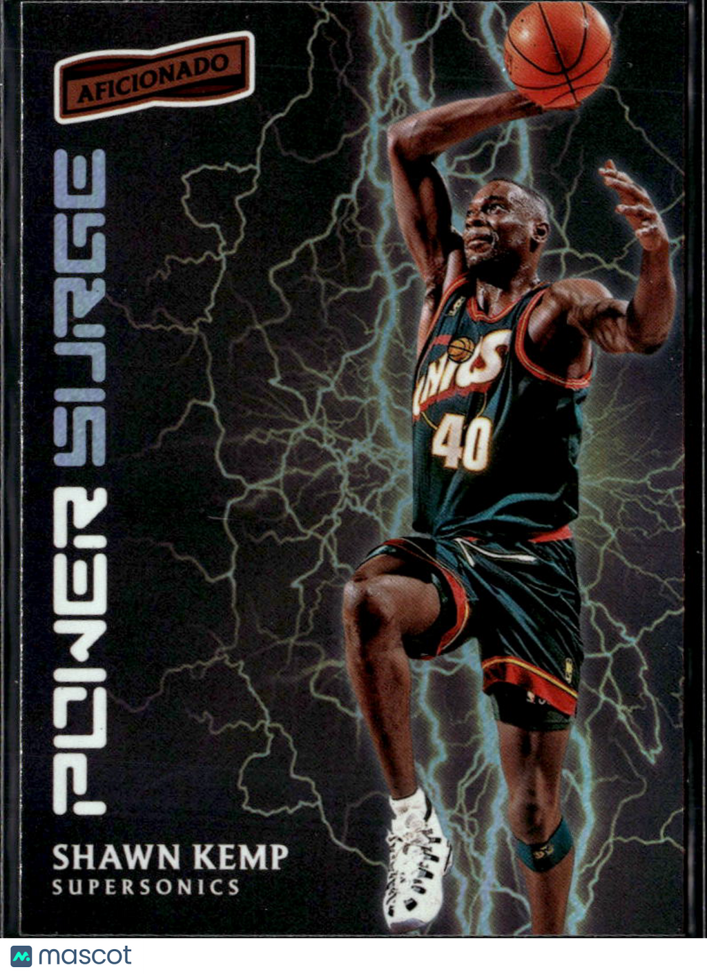 Shawn Kemp 2016-17 Panini Aficionado Power Surge Seattle SuperSonics