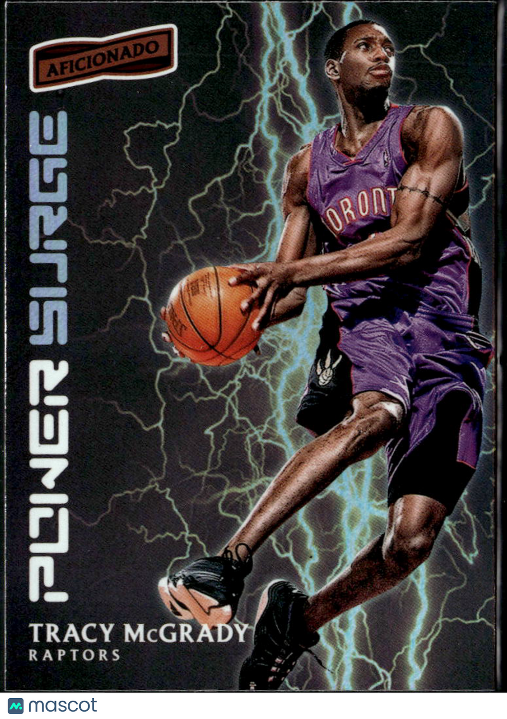 Tracy McGrady 2016-17 Panini Aficionado Power Surge Toronto Raptors
