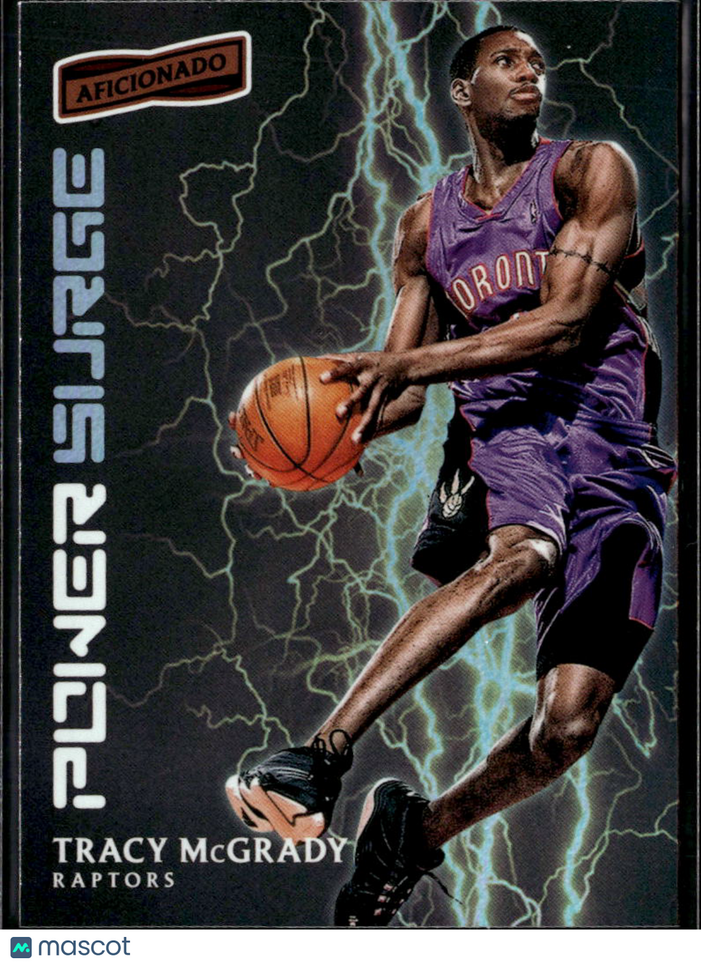 Tracy McGrady 2016-17 Panini Aficionado Power Surge Toronto Raptors